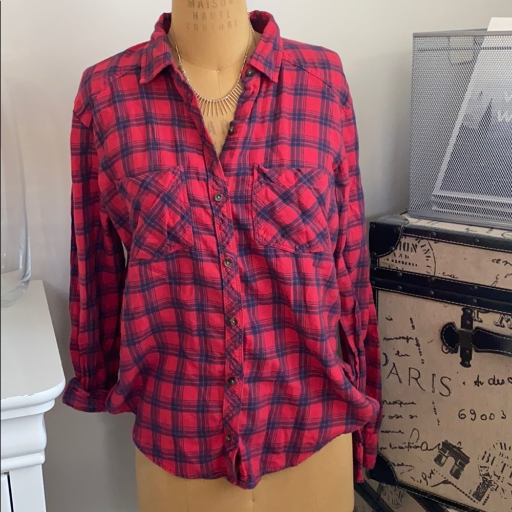 Abercrombie & Fitch flannel size M